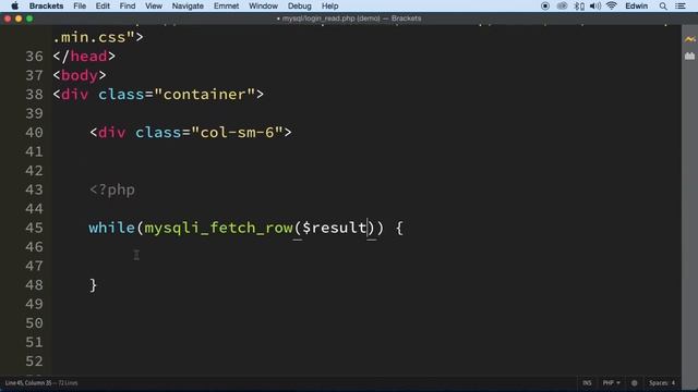 PHP-044 Reading Information in the Database wi смотреть онлайн