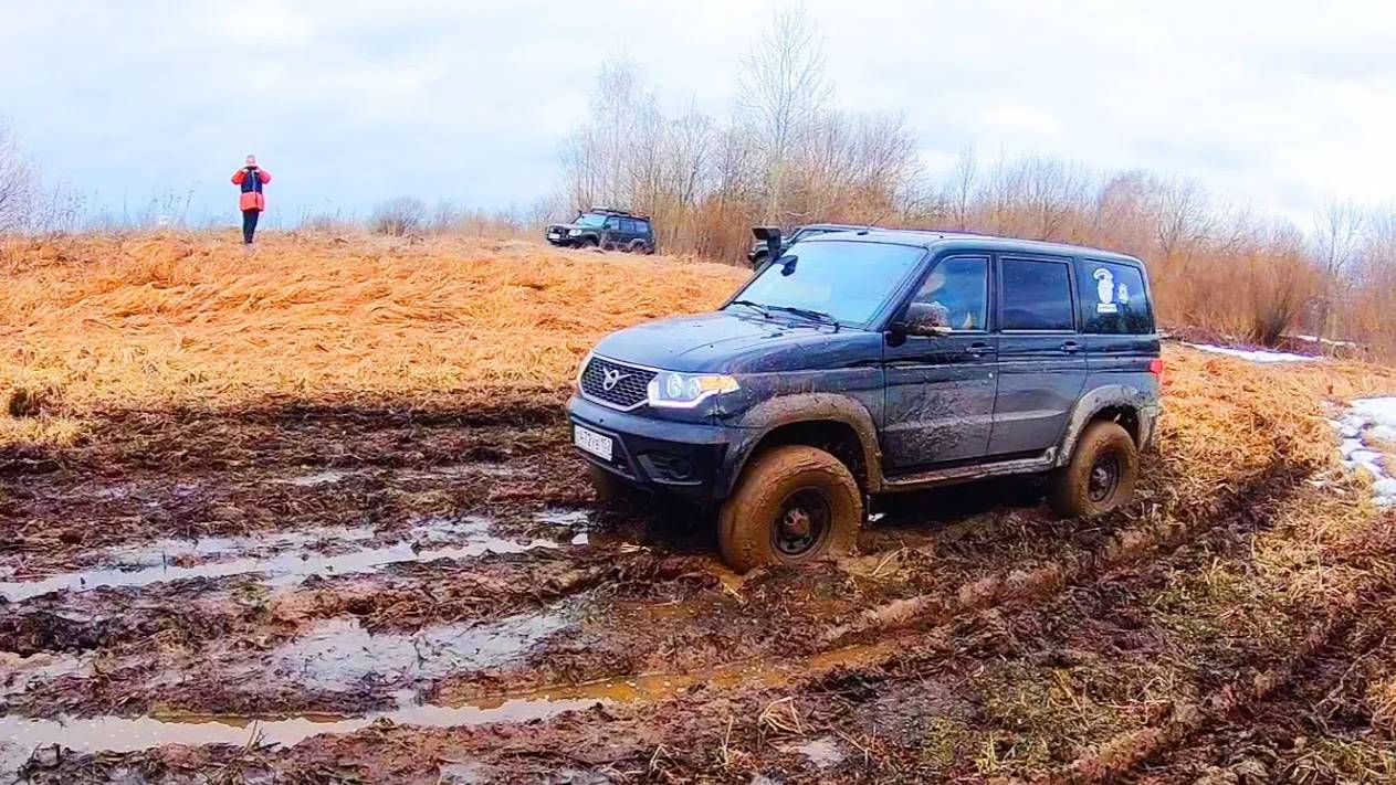 СМОТРИ КАК НАДО ездить на УАЗе ПАТРИОТ на бездорожье! смотреть онлайн
