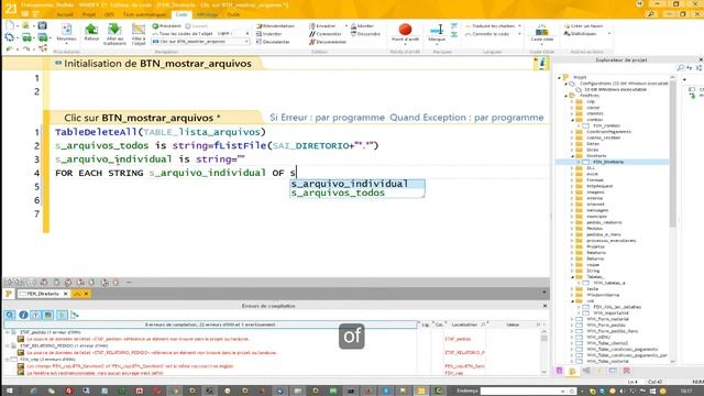 WinDev Arquivos Listar Arquivos Diretorio Tabela смотреть онлайн