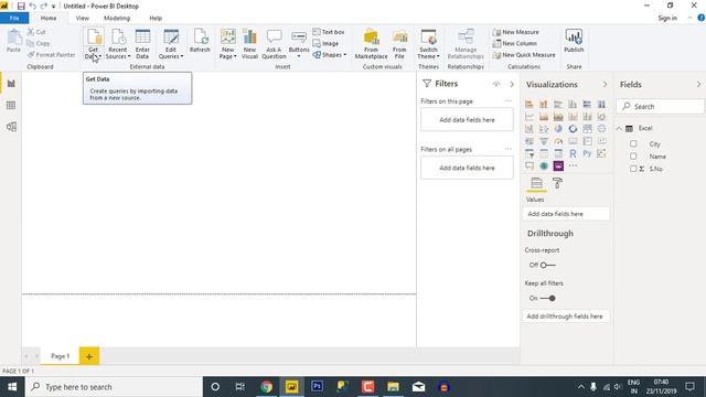 Import File from Excel Notepad Web to Power BI Desktop in Hindi | Power BI Desktop Tutorial in Hind смотреть онлайн