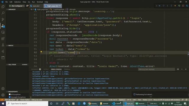 Belajar Flutter Dari Dasar #14 Begini cara mudah belajar API JSON di Flutter смотреть онлайн