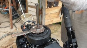Как сделать съёмник для маховика лодочного мотора