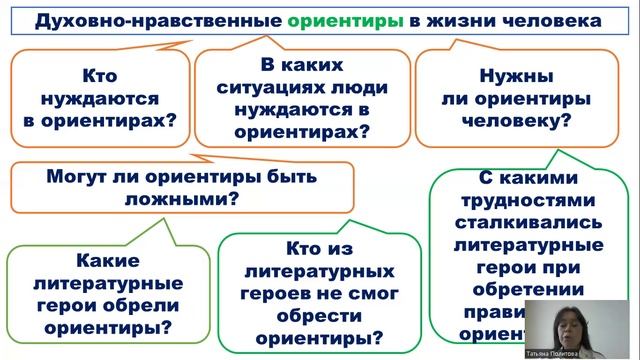 Размышляем о духовно-нравственных ориентирах человека смотреть онлайн