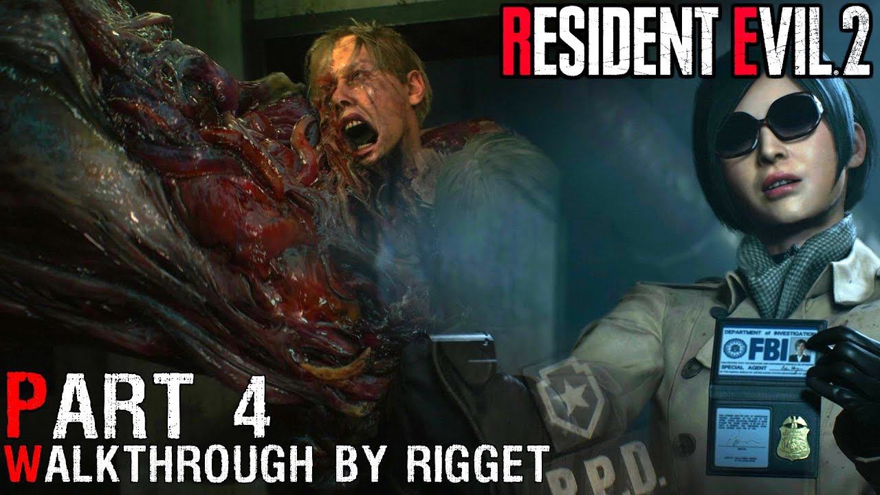 Resident Evil 2 Remake LEON Прохождение Часть 4 "Уильям и Ада" смотреть онлайн