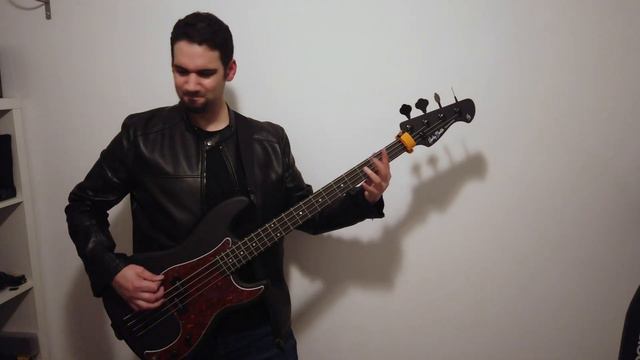 Deftones Rickets bass cover - Harley Benton PB-20 SBK смотреть онлайн
