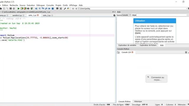 Tutoriel pour installer folium sur anaconda смотреть онлайн