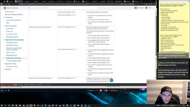 Model-Driven Telemetry with gRPC | CLEUR 2020 | DevNet certifications | stream 2020/02/09 смотреть онлайн