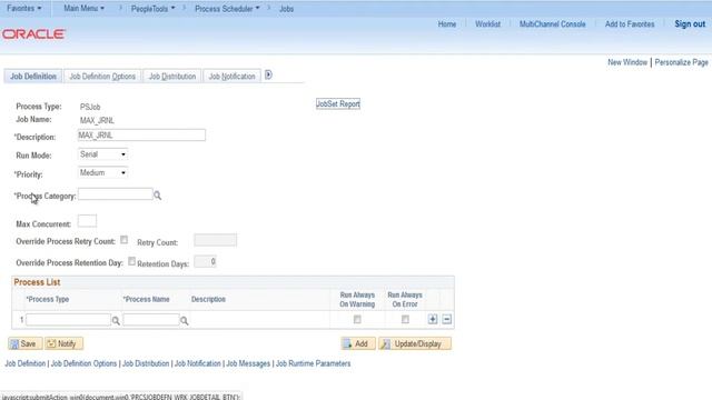 PeopleSoft Batch Scheduling смотреть онлайн