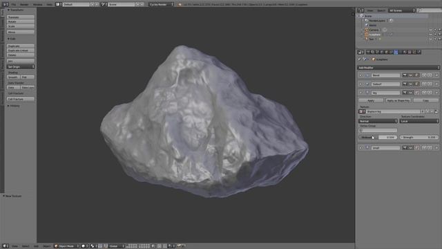Movie Scene Creation in Blender 3D на русском языке 12 как создать реалистично выглядящие камни смотреть онлайн