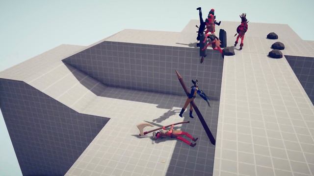 MARVEL Team vs TRIBAL DLC Team - Totally Accurate Battle Simulator TABS смотреть онлайн