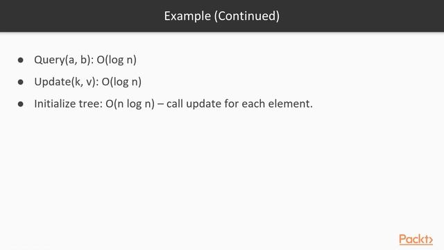 Advanced Data Structures and Algorithms in Python : Segment Trees and the RMQ Problem | packtpub.co смотреть онлайн