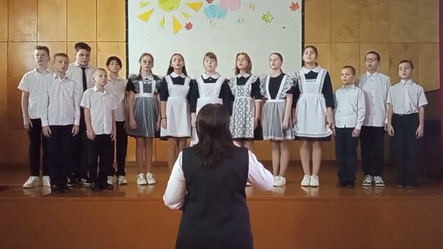МБОУ "Хлевищенская СОШ" Песня "Самая любимая Родина моя" смотреть онлайн