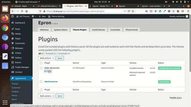 Epron WordPress Theme | Music Theme | Music Website WordPress Theme | Best WordPress Theme смотреть онлайн