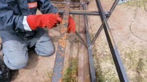 Беседка своими руками!//Как сделать беседку своими руками за 6000 рублей!