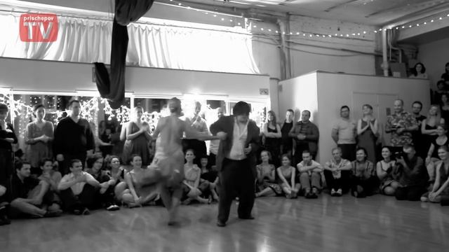 Alejandra Mantinan & Aoniken Quiroga, Milonga in "Planetango", 09.10.2010 (5) смотреть онлайн