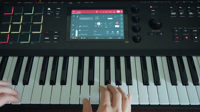 Akai Professional MPC Key 61 - Creating a beat in under 10 minutes смотреть онлайн