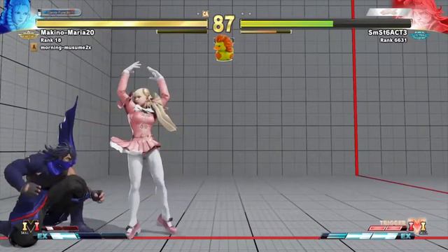 MAKINO (TOP #1 KARIN) vs SMST (ZEKU) - street fighter 5 champion edition online matches смотреть онлайн