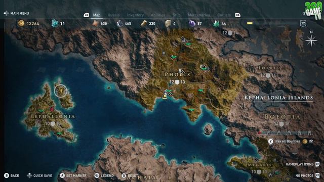 Assassin's Creed Odyssey Fatal Attraction Ainigmata Ostraka Location / Solution (Kephallonia) смотреть онлайн