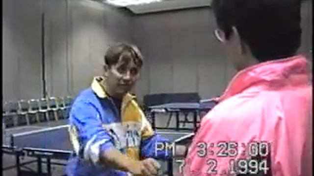 Stellan Bengtsson 1994 US Open Table Tennis Seminar