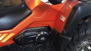 Квадроцикл ЦФ Х8 причина постороннего звука при запуске двигателя