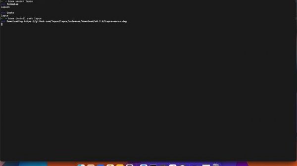 Lapce Code Editor : Install Lapse With Home-brew
