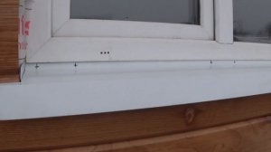 11.11.2017 Наличник окна, откосы и отлив.