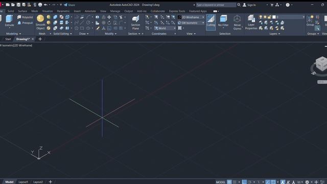Using of Extrude command in Autodesk AutoCAD 2024 смотреть онлайн