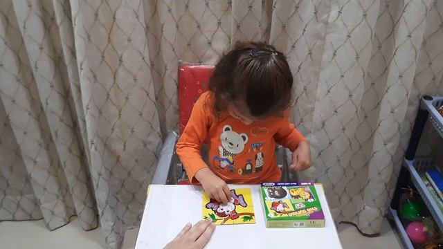 Tisha Solving Monkey Jigsaw Puzzle 4 Pcs - Learn and Explore #howtosolvepuzzles #jigsawpuzzle смотреть онлайн