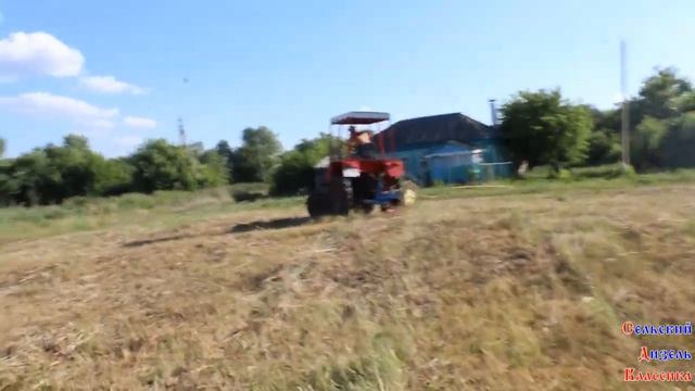 Грабли-ворошилка на Трактор Т-25 (ОТ МОТОБЛОКА) смотреть онлайн