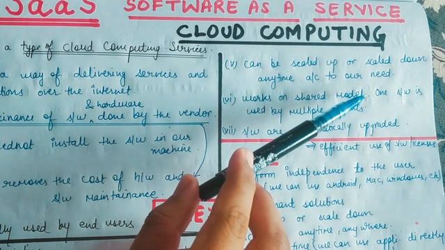 Lecture -6 Software as a Service in Cloud Computing || Saas in Cloud Computing смотреть онлайн