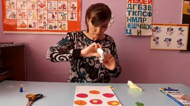 Занятие аппликация в старшей группе смотреть онлайн