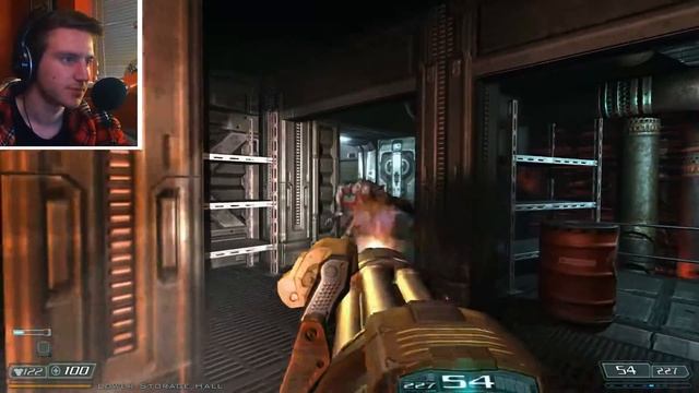 Doom 3 BFG Edition (Playthrough) | #9 | FLYING HEADS!!! смотреть онлайн