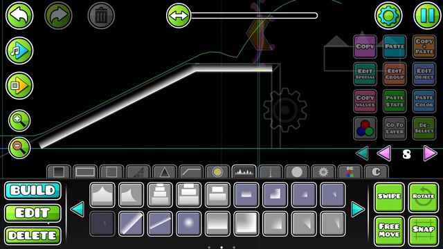 ПОСТРОИЛ СВОЙ ПЕРВЫЙ УРОВЕНЬ в ГД | Geometry Dash #17 смотреть онлайн