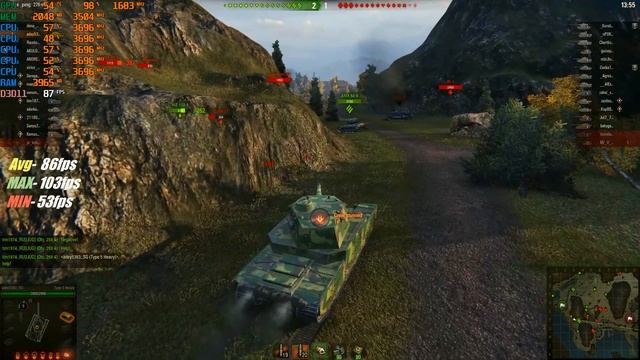 World Of Tanks - 1080p Tested on Core i3 6100 - GTX1050ti - 8GB Ram. смотреть онлайн