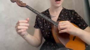 Домра. Урок 1.Начальные упражнения правой руки игре на домре.