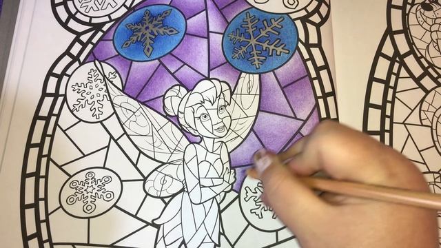 TUTORIAL - How I colour mosaics in Disney Vitraux смотреть онлайн