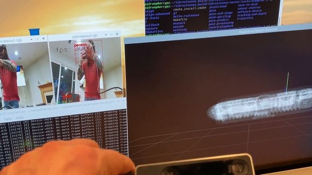 Depth Camera Central Volume 33.5: Luxonis DepthAI Series Latency Tests via Intel Real Sense RPi4B смотреть онлайн