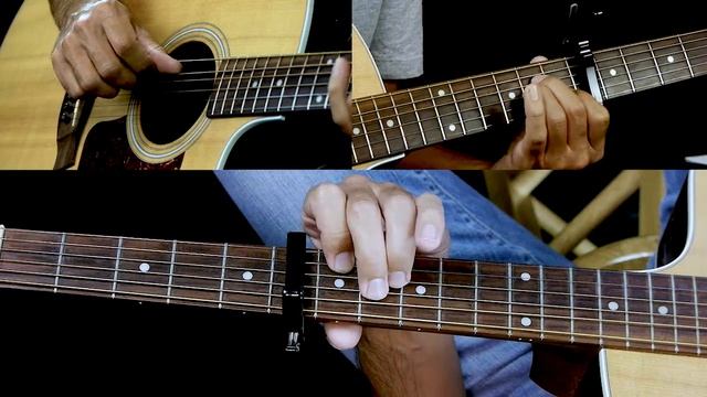 How To Play Sound of Silence on Guitar - Fingerstyle Simon and Garfunkel смотреть онлайн