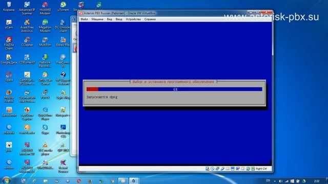VirtualBox - Установка Debian 8 смотреть онлайн
