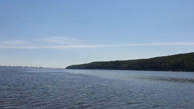 Кама река и город Набережные Челны издалека смотреть онлайн