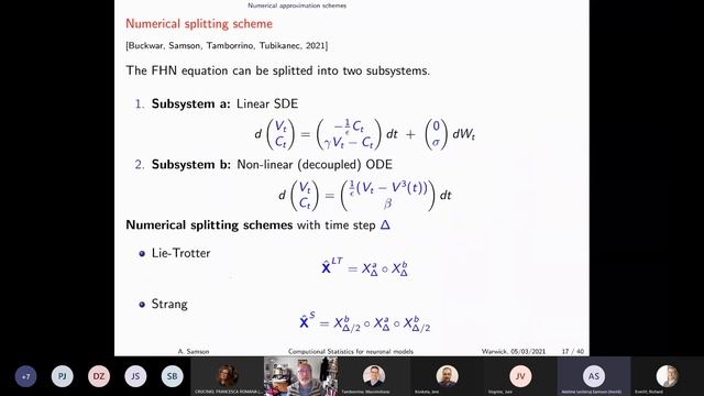Algorithms Seminar - Adeline Samson смотреть онлайн