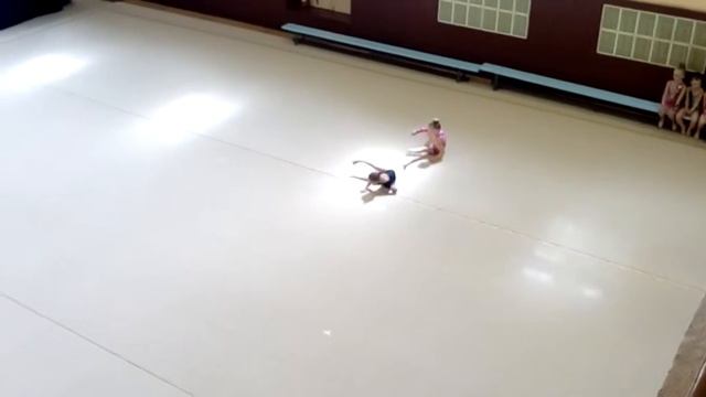 Чумакова Анастасия и Фомина Аделина. Художественная гимнастика. 2 выступление. Могилев. смотреть онлайн