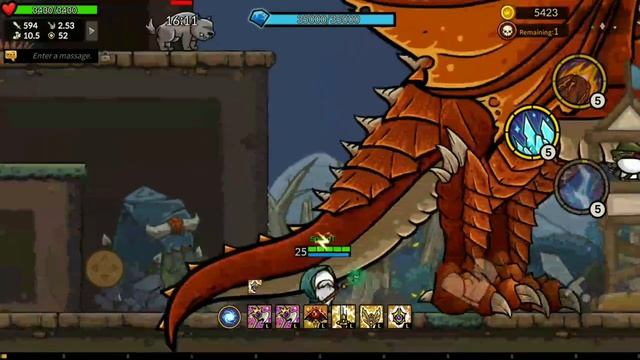 Castle Defense Online - Wizard solo Dragon смотреть онлайн