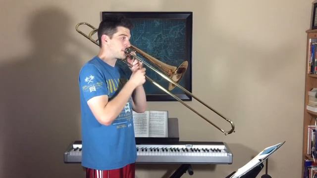 Thirds played on Trombone - Fast and Slow - Conn 88H смотреть онлайн