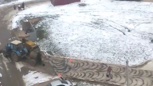 Выпал первый асфальт г.Нефтекамск смотреть онлайн