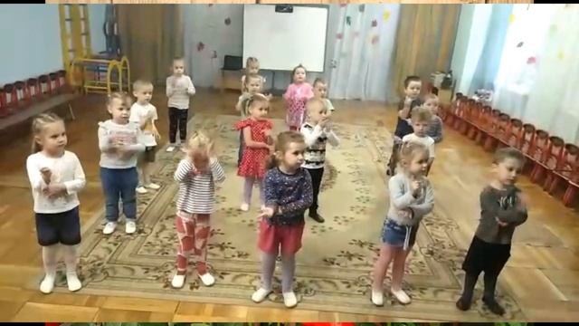 воспитанники младшей группы 