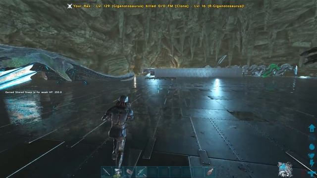 WIPING A FULLY BUILT CENTER PEARL CAVE - ARK смотреть онлайн