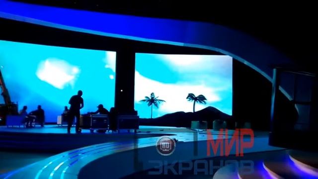 Шаг 4 - Четыре экрана как 1. LED видеоэкран. Медиаэкран рекламный. Светодиодный экран для рекламы. смотреть онлайн