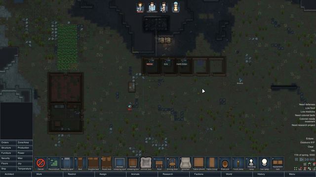 Let's Play Modded Rimworld - Part 2 - Sickness & Heat Waves - Rimsenal смотреть онлайн