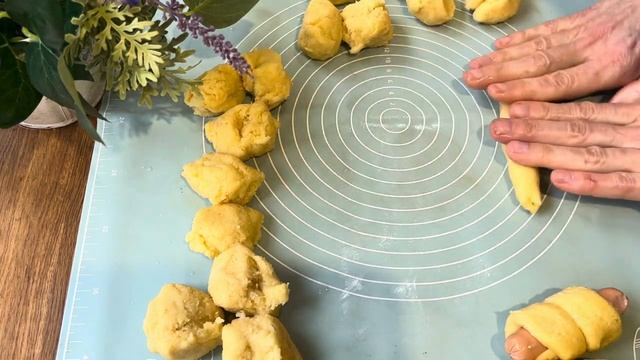Рецепт сосисок в тесте